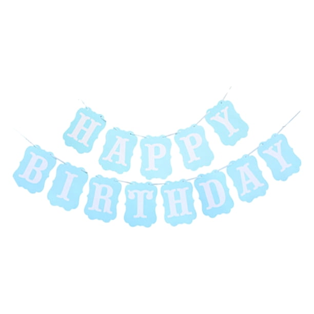 Conjunto de tarjeta de papel Billuyoard 1 Uds. cartel de feliz cumpleaños rosa 16.4 pies