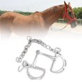 thumbnail image 1 of Acier Inoxydable Confortable Anti-Rouille Coffre-Fort Embouchure de Cheval, Bouche de Cheval en Acier Inoxydable, Cheval pour une Utilisation de Longue Date, 1 of 8