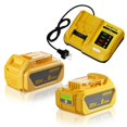 thumbnail image 1 of Batería Bonacell 20V Max 8.0Ah Paquete de 2 para Herramientas Dewalt, 1 of 7