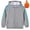 Gray, variant on Esaierr Toddler Kids Boys Girls Fleece Zip Up Hoodie Sweatshirt Jacket Outwear 1-10Y Baby Fleece Hoodie Kid Boys Girls Autumn Winter Zipper Coats