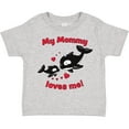 thumbnail image 3 of Inktastic My Mommy Loves Me Orca Baby Boys or Girls Toddler T-Shirt, 3 of 5
