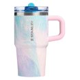thumbnail image 1 of Vaso STANLEY Quencher ProTour Flip Straw 590ml con forma de penacho de cristal marino, 1 of 4