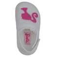 thumbnail image 6 of Barbie Girls' Faux-Fur Lined Sparkle Clogs Color: white Size: 9 - 12 months, 6 of 8