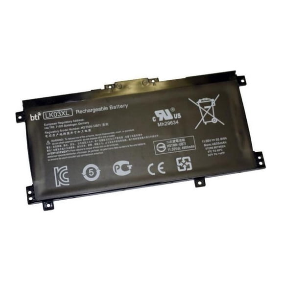 BTI Battery 4835mAh 11.5V Battery Replacement for Select HP Laptop LK03XL-BTI