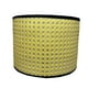 thumbnail image 2 of Pantalla de tambor de lino Yuyangstore lámpara colgante 25cmx18cm amarillo, 2 of 8