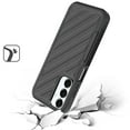 thumbnail image 4 of Military Grade Noble Hybrid Armor Case with Belt Clip Holster for Samsung Galaxy A16 5G - Black, 4 of 5