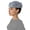 Gray, variant on Women Vintage Fascinator Beret Hat Flower Headwrap Church Tea Party Hat