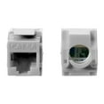 thumbnail image 2 of Monoprice Cat6A RJ45 Toolless 180-Degree Keystone Jack for 22-24AWG Solid Wire, White, 2 of 2