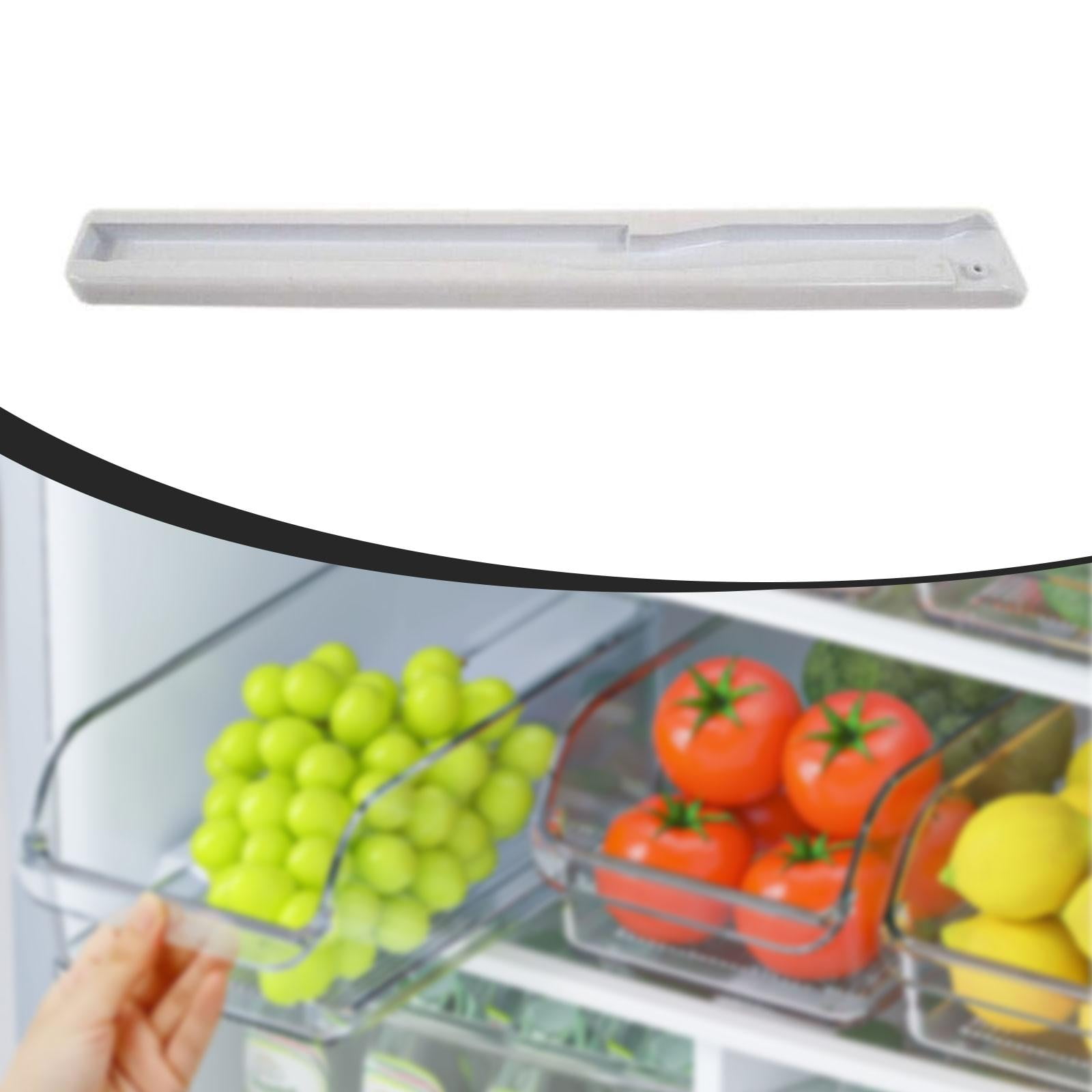 Refrigerator Drawer Rail Right Side Plastic Replacement Part for GML277USRH LSC27931ST Snack Pan Repair