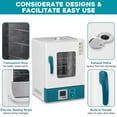 thumbnail image 3 of Huisuilinss Lab Incubator,20L Incubator 0-65℃ Scientific Digital Incubator Temperature Control Microbiological Laboratory Incubator for Agricultural, Scientific Research, Lab, 3 of 9