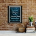 thumbnail image 4 of Designs ByLITA Wash Your Hands And Say Your Prayers Because Jesus And Germs Are Everywhere, 8 x 10 White Wall Print (Framed) | Home Decor, 4 of 7