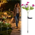 thumbnail image 1 of Tong Solar Powered Garden Stake Light For Outdoor And Patio Energy Saving Solar Lamp For Garden And Night Lighting, 1 of 6