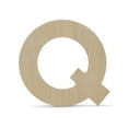 thumbnail image 1 of Wooden Letter Q Cutouts 12", Pack of 10 Wooden Letters for Wall Decor, Home Decor, Crafts, and Party Decorations by Woodpeckers, 1 of 5