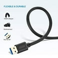 thumbnail image 2 of Jelly Tang USB 3.0 A to A Male Cable 15Ft,USB to USB Cable USB Male to Male Cable USB Cord with Gold-Plated Connector for Hard Drive Enclosures, DVD Player, Laptop Cooler (15Ft/5M) 15 Ft, 2 of 3