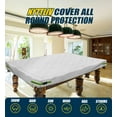 thumbnail image 5 of Pool Table Cover 8ft - Billiard Table Cover, 600D Waterproof Covers for Billiard Pool Table, Heavy Duty Scratched-Free UV Protection Snooker Furniture Table Cover - 8 Feet, 5 of 6