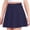Blue-w, variant on Girls High Waist A Line Stretchy Skater Skirt Classic Tennis School Casual Mini Skirt for Kids Tween Sizes 5-15