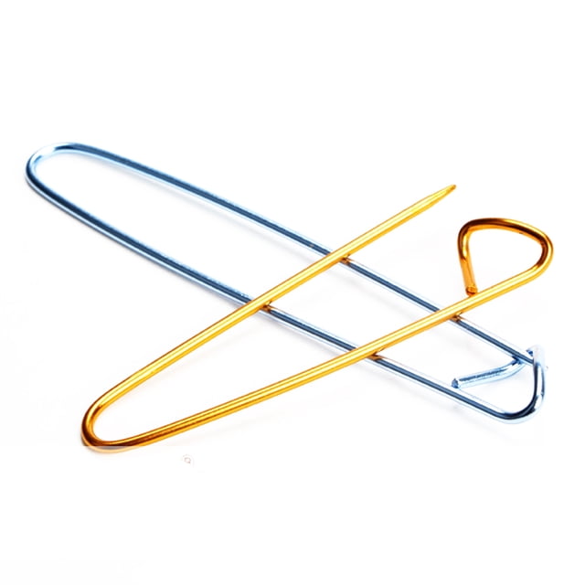 WEUVEB 10Ud Sujetadores Para Tejido Con Aleación De Aluminio Para Usar En Bufandas Y Mantas