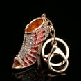 thumbnail image 4 of Encantadores zapatos de tacón alto llavero de de diamantes de imitación para ni?a mujer monedero encanto bolso llaveros accesorios regalo EOTVIA NO, 4 of 6