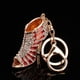 thumbnail image 4 of Encantadores zapatos de tacón alto llavero de de diamantes de imitación para ni?a mujer monedero encanto bolso llaveros accesorios regalo Acción de gracias Spptty artesanía, 4 of 8