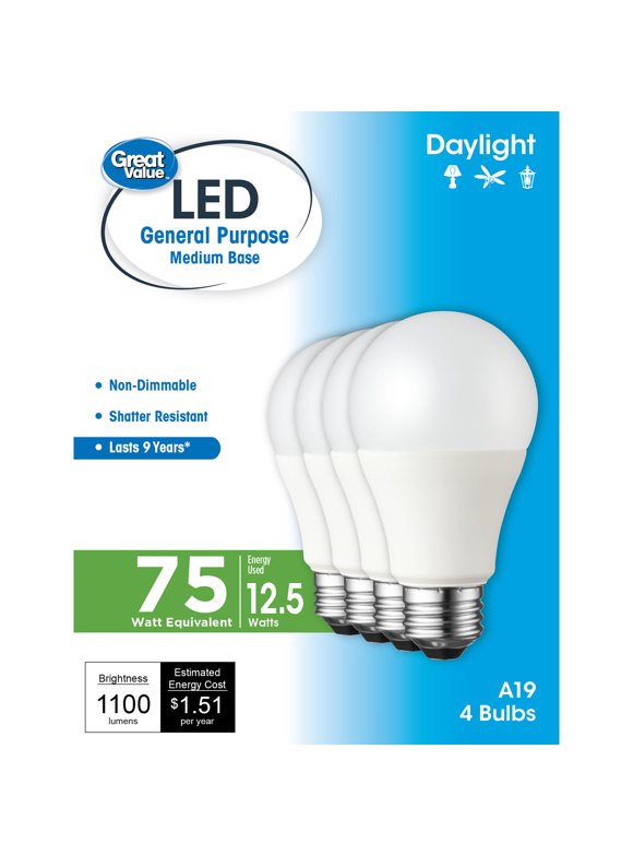 LED Daylight Light Bulbs in LED Light Bulbs