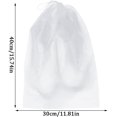 thumbnail image 2 of Bolsa de secado reutilizable no tejida Bolsa de almacenamiento de zapatos con bolsillo con cordón Bastidores de almacenamiento de viaje - Paquete de 10 (30 * 40 cm) TUNC Sencillez, 2 of 5