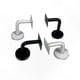 thumbnail image 3 of 5-Pack Stair Handrail Brackets, 60x80mm Stainless Steel with Mounting Screws for Stair Railings, 3 of 4