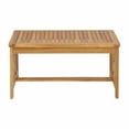 thumbnail image 5 of Alaterre Furniture Manchester Acacia Outdoor Wood 4-Piece Conversation Set, Natural, 5 of 10