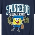 thumbnail image 3 of SpongeBob SquarePants - Spongebob Slugger Pants - Toddler And Youth Short Sleeve Graphic T-Shirt, 3 of 6