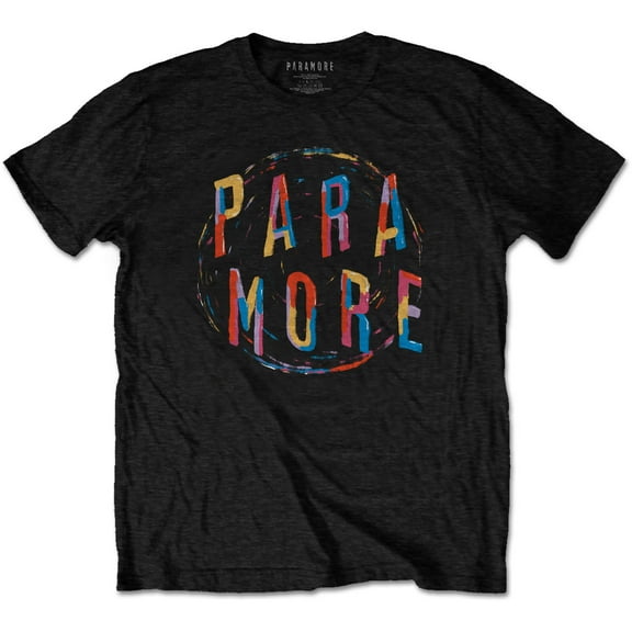 Men's Paramore Spiral Slim Fit T-shirt Small Black