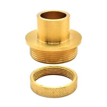 Big Horn 19664 Brass Router Template Guide I.D. 5/8" O.D. 51/64" Replaces Porter Cable 42042