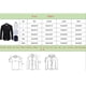 thumbnail image 2 of Camisas De Vestir Para Hombre Camisa con cuello vuelto Blusa informal Color largo Sólido Manga delgada Camisas para hombres (White, XXL), 2 of 3