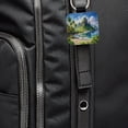 thumbnail image 6 of American Samoa National Park Watercolor Faux Leather Square Keychain, 6 of 7