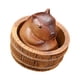 thumbnail image 5 of Figura de mascota de té en miniatura de capibara de arcilla, recuerdo, estatua de animal pequeño, decorativa, linda Grande, 5 of 9