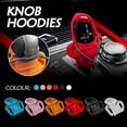 thumbnail image 4 of Hoodie Cover Car Interior, Funny Hoodies Gear Knob Protection for Vehicle, Car Decoration Shift Protector Cover Lever Interior Accessories (Red), 4 of 4