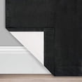 thumbnail image 3 of Eclipse Absolute Zero Velvet 100% Solid Blackout Home Theater Curtain Panel, Black, 50x84, 3 of 7