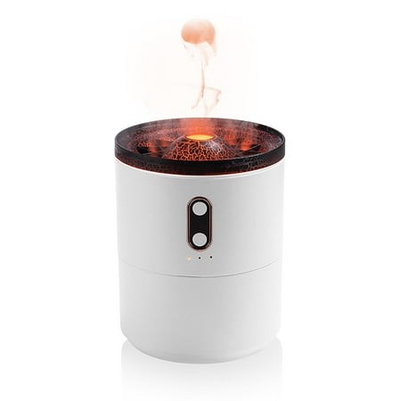 

Rdeuod Humidifiers For Bedroom Volcanic Jellyfish Humidifier Flame Aromatherapy Machine Atomization Office Desktop
