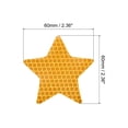 thumbnail image 2 of Uxcell Reflective Stickers, 20 Pack 2.36 x 2.36 Inch Adhesive Night Star Shape Safety Tape Reflector, Yellow, 2 of 5