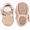 Khaki, variant on Leather Leopard Baby Shoes Hard Sole T-Strap Boys Girls Moccasins for Infants Babies Toddlers