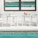 thumbnail image 2 of Juego de mesas auxiliares para exteriores LUE BONA HDPS White (2 unidades), 2 of 7