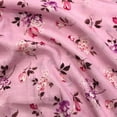 thumbnail image 2 of Sonakshi Fashion Baby Pink Printed Fabric Flower Rayon 56 Inch Wide Bundles for Sewing, By The Yard, 2 of 3