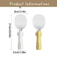 thumbnail image 3 of Under $5 Rice Paddle, Rice Server, Non,Stick Rice Spoon with Suction Base , Magnetic Attachment for Rice Cooker , Easy Clean & Ergonomic, White, by Goohae, 3 of 6