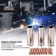 thumbnail image 2 of For MB15 15AK MIG Welding Torch Kit Contact Tip Nozzle Diffuser MIG Welding Torch Accessory Kit 0.8m, 2 of 5