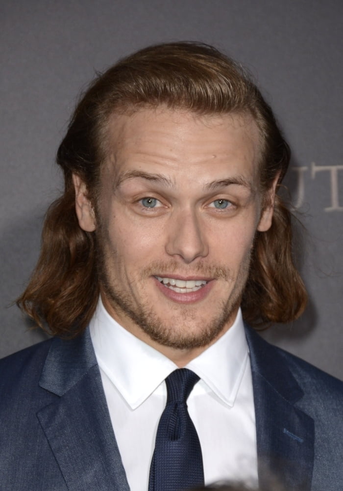 Sam Heughan At Arrivals For Outlander Mid-Season Premiere Ziegfeld ...