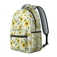 thumbnail image 2 of White Sunflower Backpack for School,Cute School Bag,Schoolbag with Adjustable Shoulder Straps & Padded Back,15.3"x11"x7.1".﻿, 2 of 6