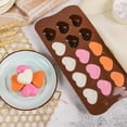 thumbnail image 5 of 4pcs 15 Cavity Heart Shaped Chocolate Mold Silicone Candy Candy Mold, 5 of 5