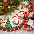 thumbnail image 2 of Christmas Tree Skirt Christmas Decoration Tree Skirt Christmas Tree Decoration Ornaments, 2 of 6