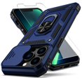 thumbnail image 1 of Funda para iPhone 13 Pro Max YZOK Militar Antigolpes Azul, 1 of 7