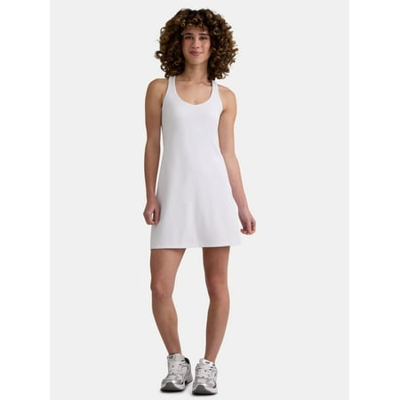 Avia Women's and Women's Plus Active Dress with Built In Bra, Sizes XS-4X
