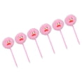 thumbnail image 4 of 6Pcs Furry Pom Ballpoint Pen Funny Writing Tool 1.0mm Refillable for Student, 4 of 11
