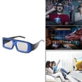 thumbnail image 3 of Osdhezcn 3D Visual Effect Upgrade Style 3D Movie Game Glasses Clear and Quality Lens for Various Viewing Demands 3D Movie Glasses, 3 of 20